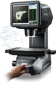 High precision image dimension measuring instrument