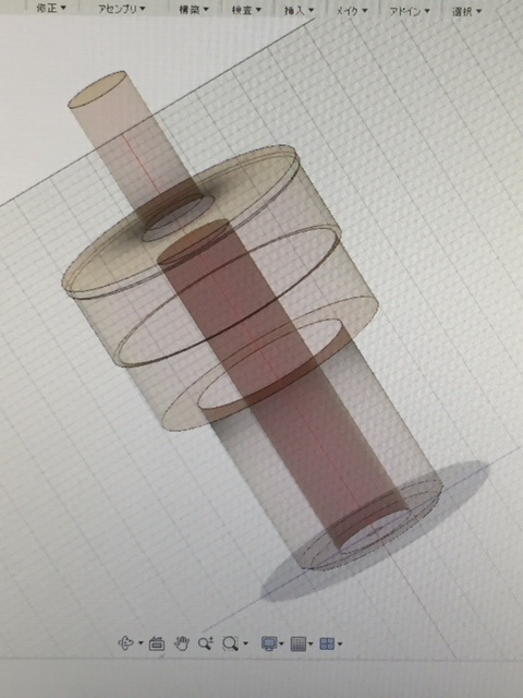 3Dデーター作成から３Dプリンターによる試作品